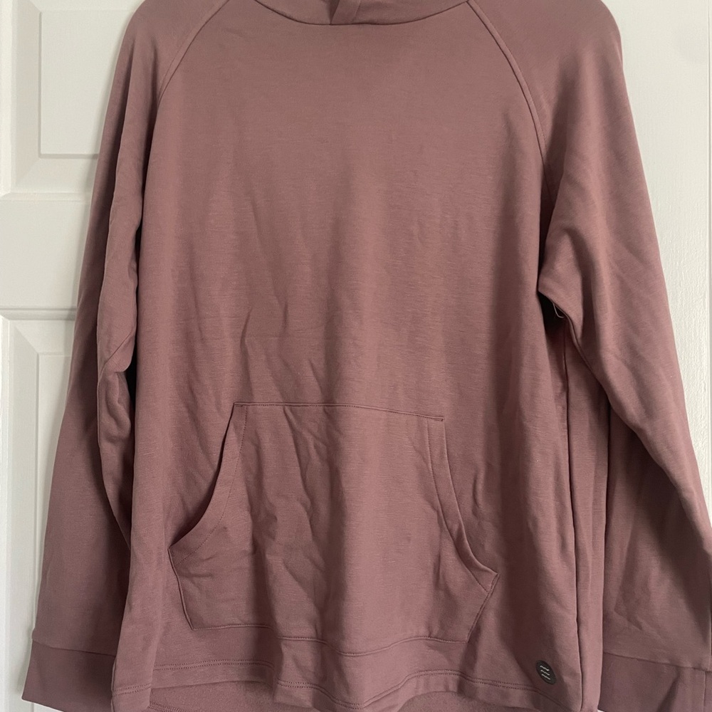 Free Fly Bamboo Lightweight Fleece Hoodie in Canyon